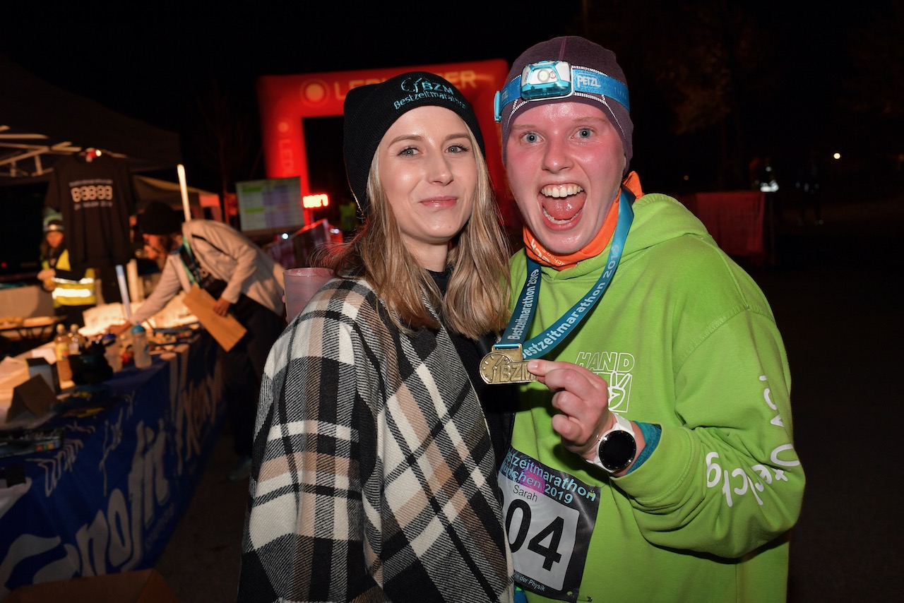 Bestzeitmarathon München - der Lauf gegen die Gesetze der Physik am 26.10.2019 in München-Riem. 
Fotocredit
Hannes Magerstaedt
hannes@magerstaedt.de
Tel.+49 (0) 1728178700