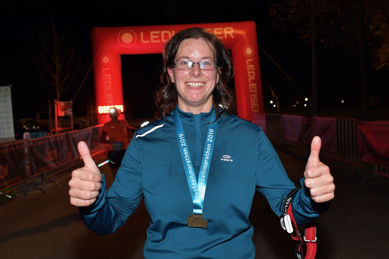 Bestzeitmarathon München - der Lauf gegen die Gesetze der Physik am 26.10.2019 in München-Riem. 
Fotocredit
Hannes Magerstaedt
hannes@magerstaedt.de
Tel.+49 (0) 1728178700