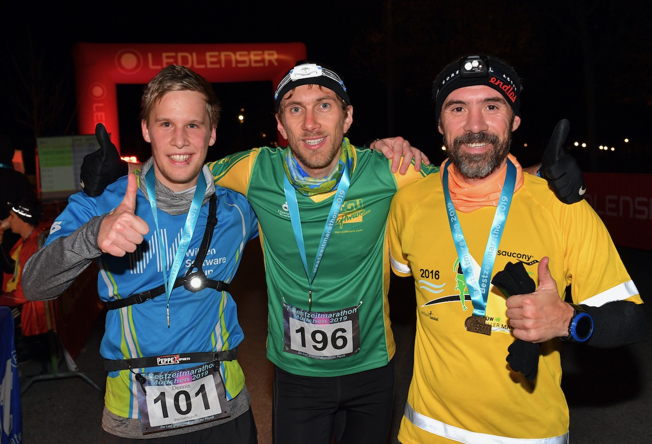 Bestzeitmarathon München - der Lauf gegen die Gesetze der Physik am 26.10.2019 in München-Riem. 
Fotocredit
Hannes Magerstaedt
hannes@magerstaedt.de
Tel.+49 (0) 1728178700