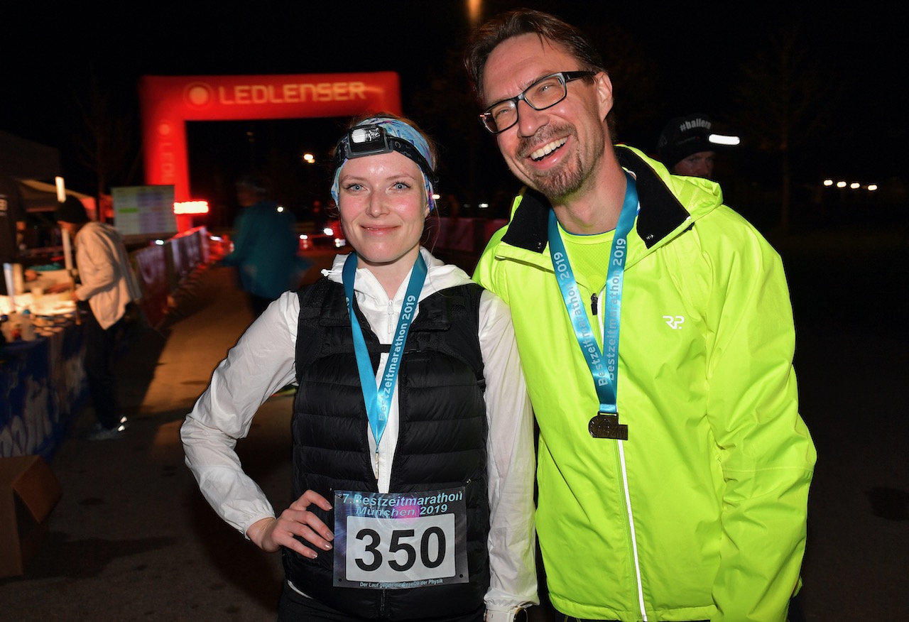 Bestzeitmarathon München - der Lauf gegen die Gesetze der Physik am 26.10.2019 in München-Riem. 
Fotocredit
Hannes Magerstaedt
hannes@magerstaedt.de
Tel.+49 (0) 1728178700