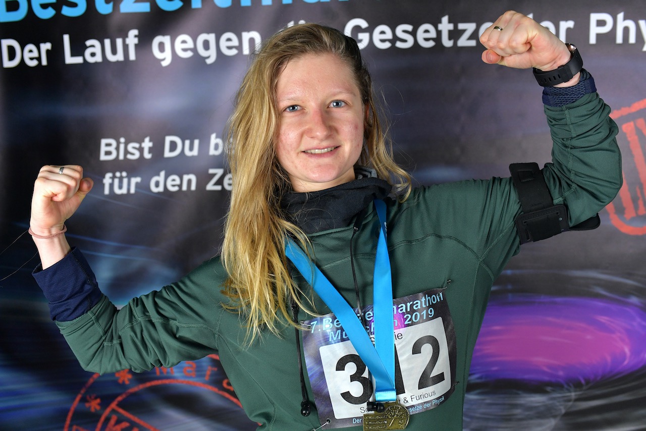 Bestzeitmarathon München - der Lauf gegen die Gesetze der Physik am 26.10.2019 in München-Riem. 
Fotocredit
Hannes Magerstaedt
hannes@magerstaedt.de
Tel.+49 (0) 1728178700