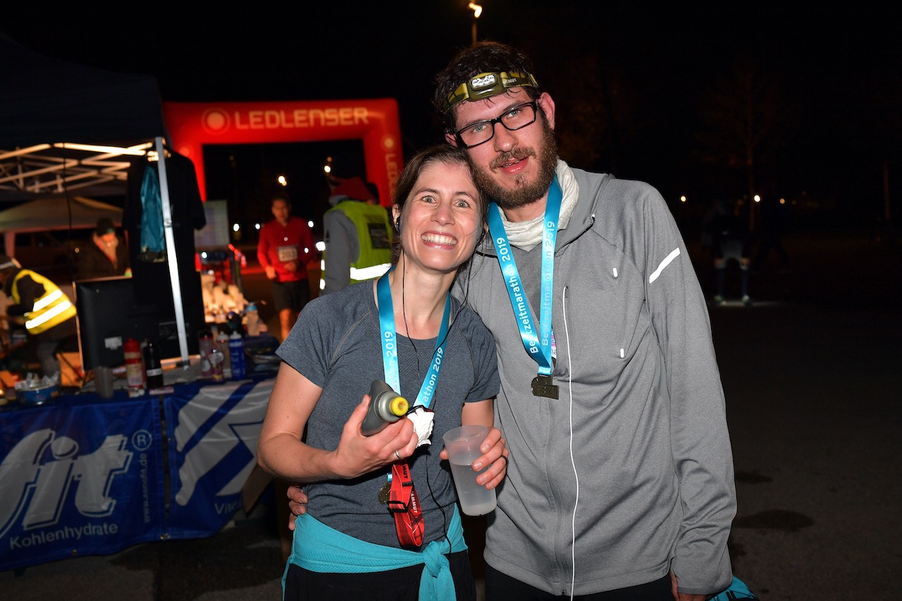 Bestzeitmarathon München - der Lauf gegen die Gesetze der Physik am 26.10.2019 in München-Riem. 
Fotocredit
Hannes Magerstaedt
hannes@magerstaedt.de
Tel.+49 (0) 1728178700