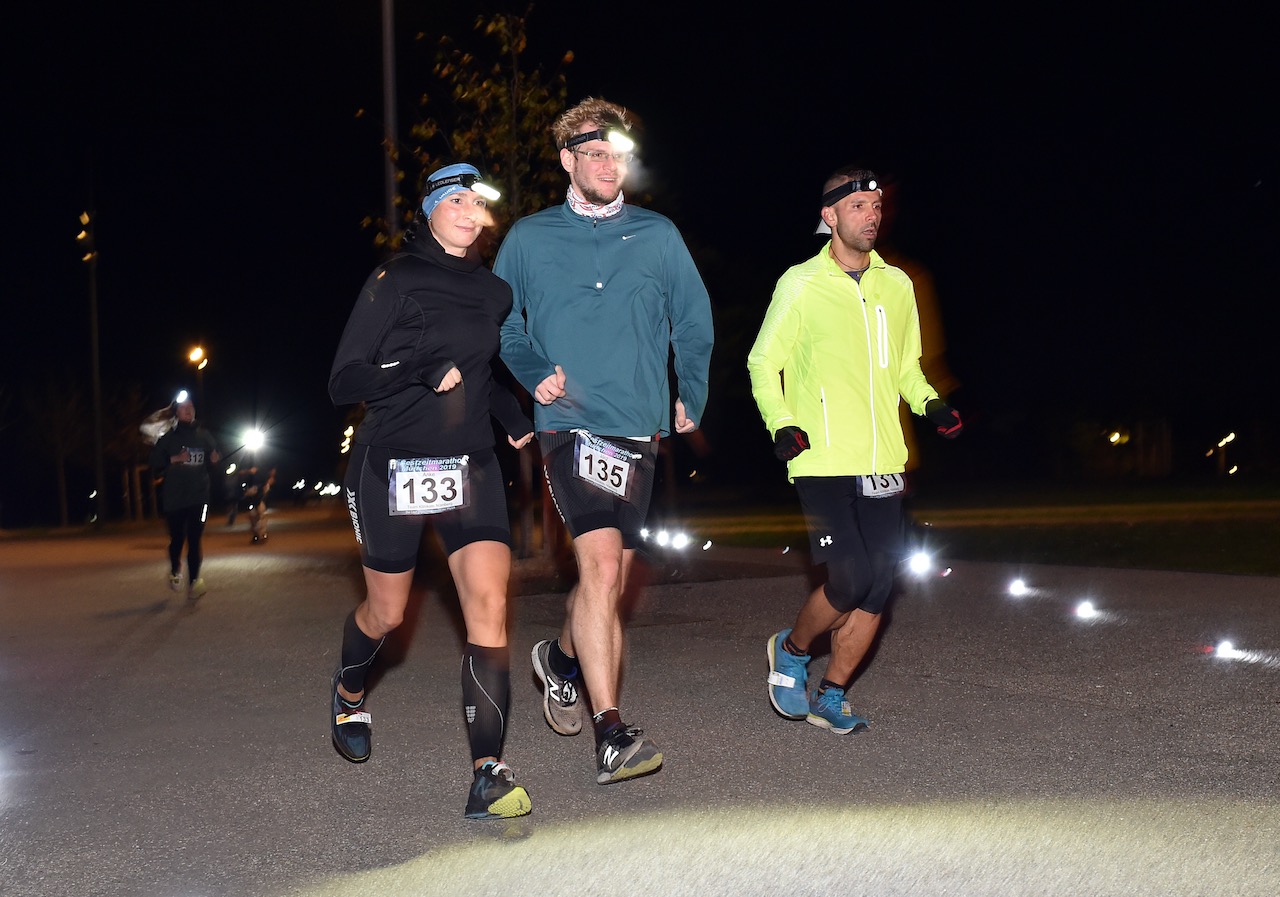 Bestzeitmarathon München - der Lauf gegen die Gesetze der Physik am 26.10.2019 in München-Riem. 
Fotocredit
Hannes Magerstaedt
hannes@magerstaedt.de
Tel.+49 (0) 1728178700