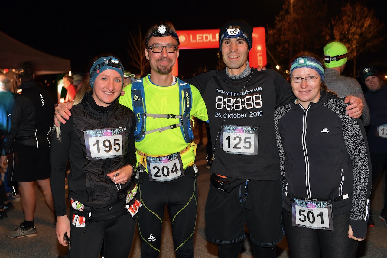 Bestzeitmarathon München - der Lauf gegen die Gesetze der Physik am 26.10.2019 in München-Riem. 
Fotocredit
Hannes Magerstaedt
hannes@magerstaedt.de
Tel.+49 (0) 1728178700