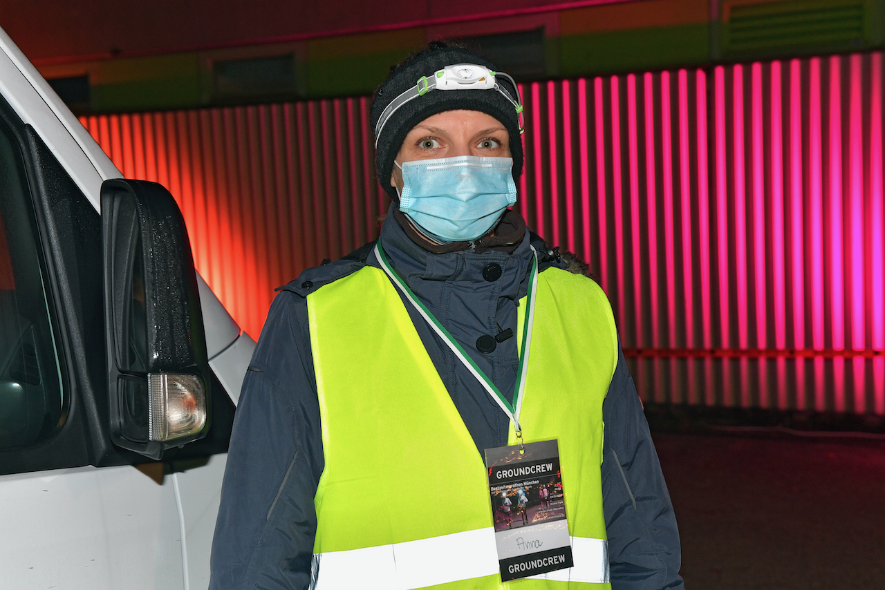 Bestzeitmarathon München - der Lauf gegen die Gesetze der Physik am 24.10.2020 in München-Riem.FotocreditHannes Magerstaedt