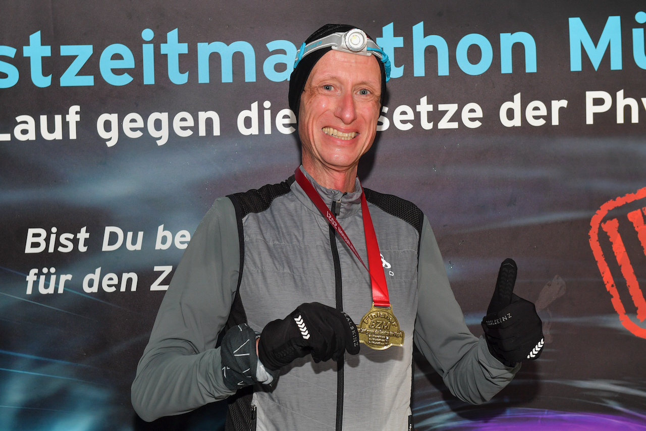 Bestzeitmarathon München - der Lauf gegen die Gesetze der Physik am 30.10.2021 in München Riem.FotografHannes Magerstaedthannes@magerstaedt.deTel. +491728178700