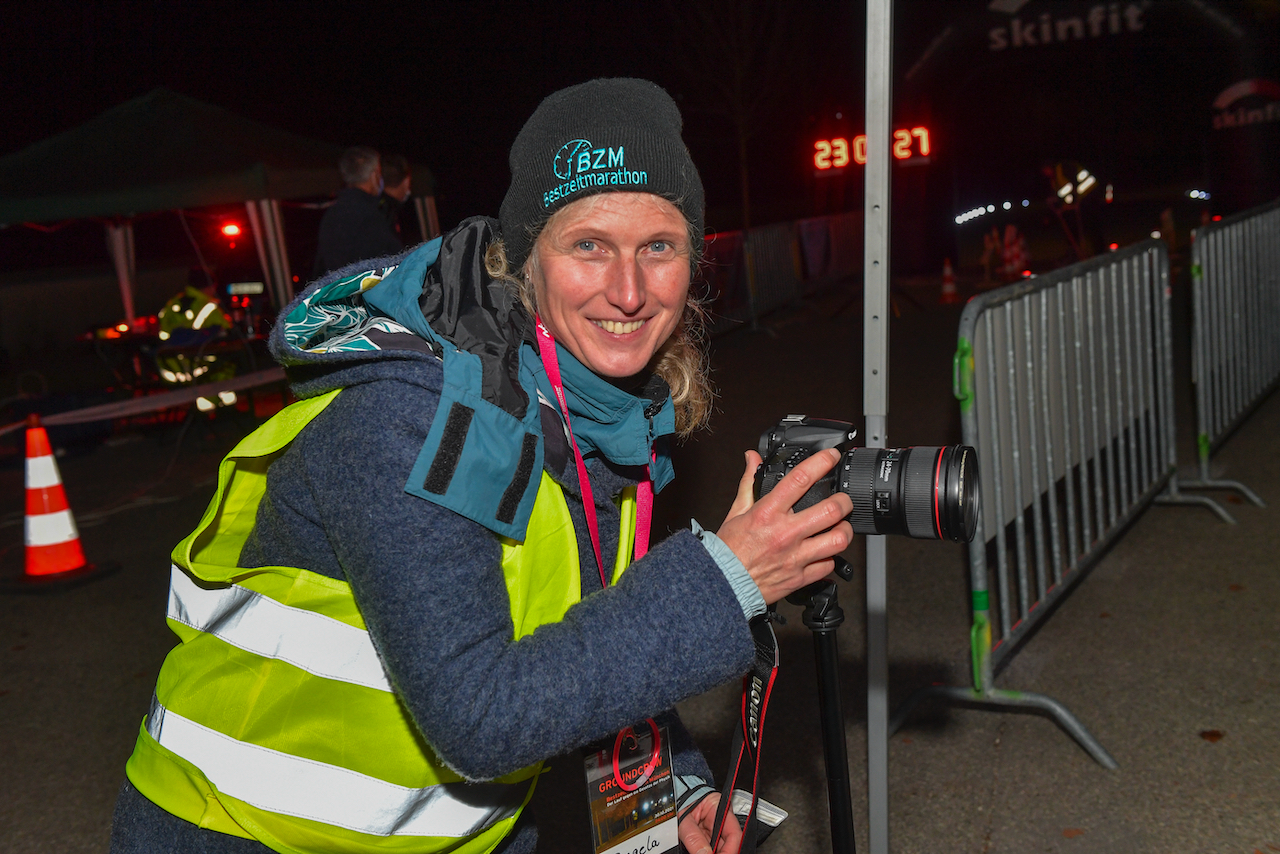 Bestzeitmarathon München - der Lauf gegen die Gesetze der Physik am 30.10.2021 in München Riem.FotografHannes Magerstaedthannes@magerstaedt.deTel. +491728178700