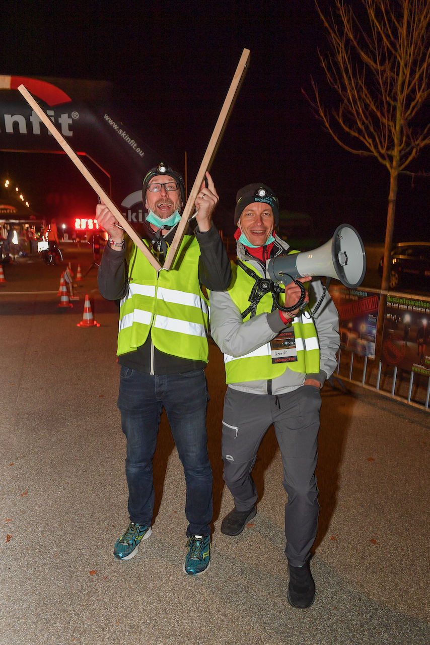 Bestzeitmarathon München - der Lauf gegen die Gesetze der Physik am 30.10.2021 in München Riem.FotografHannes Magerstaedthannes@magerstaedt.deTel. +491728178700