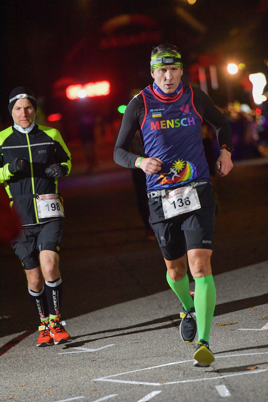 Bestzeitmarathon München - der Lauf gegen die Gesetze der Physik am 30.10.2021 in München Riem.FotografHannes Magerstaedthannes@magerstaedt.deTel. +491728178700