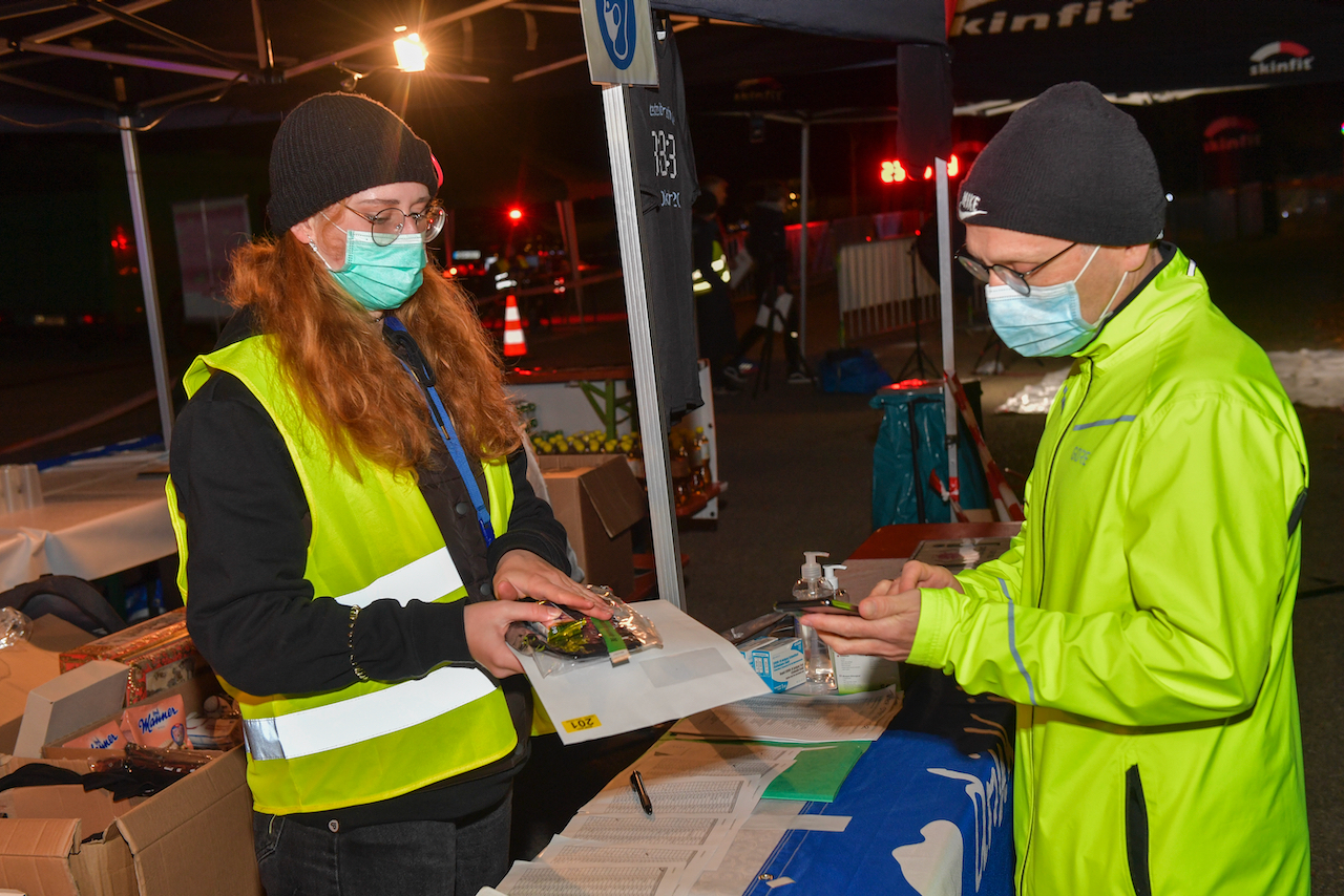 Bestzeitmarathon München - der Lauf gegen die Gesetze der Physik am 30.10.2021 in München Riem.FotografHannes Magerstaedthannes@magerstaedt.deTel. +491728178700